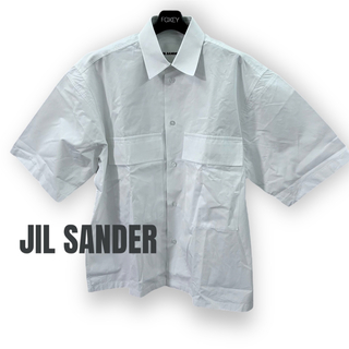 Jil Sander - ジルサンダー＊コットン１００% シャツ＊サイズ４０・Ｌ〜＊JIL SANDER