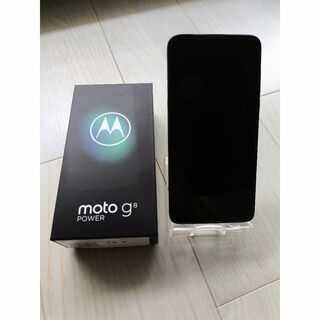 モトローラ(Motorola)のMotorola moto g8 power SIMフリー カプリブルー(スマートフォン本体)
