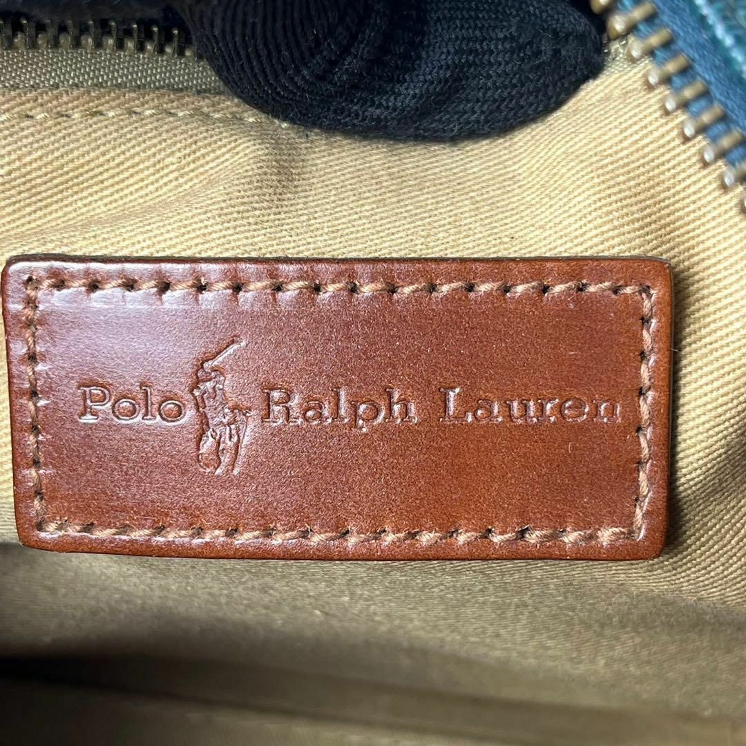 POLO RALPH LAUREN(ポロラルフローレン)の【美品】ポロラルフローレン　ミニボストンバッグ　ハンドバッグ　2WAY レディースのバッグ(ハンドバッグ)の商品写真