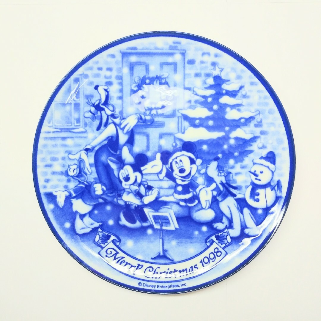 sango(サンゴ)のSango　サンゴー　ディズニー　クリスマス　プレート　皿　1998年 インテリア/住まい/日用品のキッチン/食器(食器)の商品写真