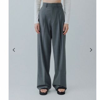 ジルサンダー(Jil Sander)のyo BIOTOP High waist slacks ハイウエスト スラックス(カジュアルパンツ)