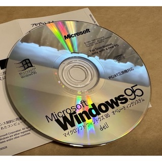 マイクロソフト(Microsoft)のMicrosoft windows 95ディスク(その他)