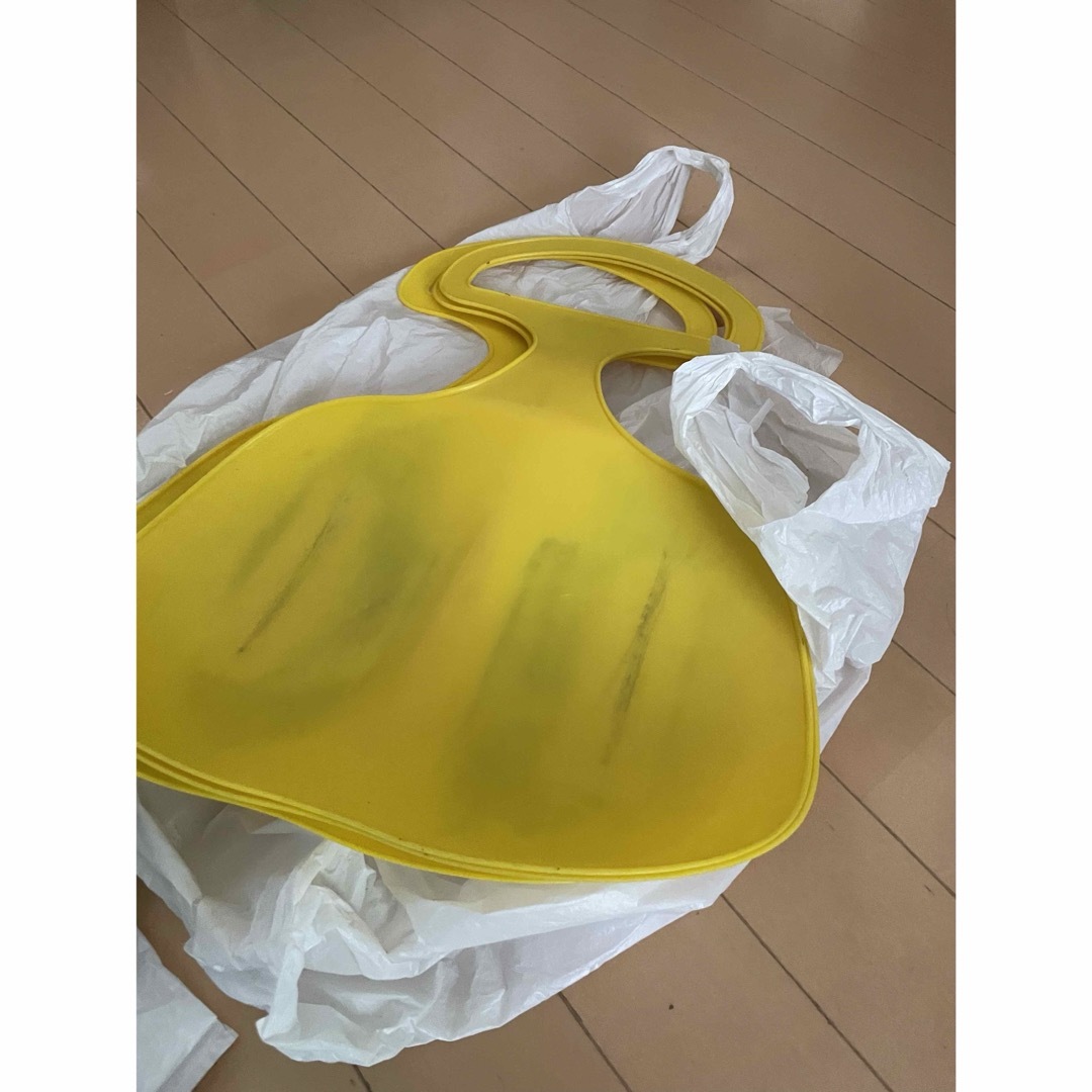 used インラインスケートセット20〜23㌢ヘルメット肘膝あて付き キッズ/ベビー/マタニティのおもちゃ(その他)の商品写真