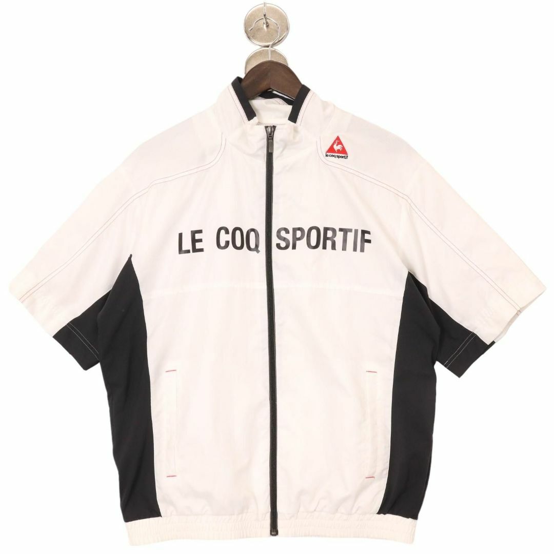 le coq sportif(ルコックスポルティフ)のルコックスポルティフゴルフ QG6239 2way ナイロンジャケット スポーツ/アウトドアのゴルフ(ウエア)の商品写真