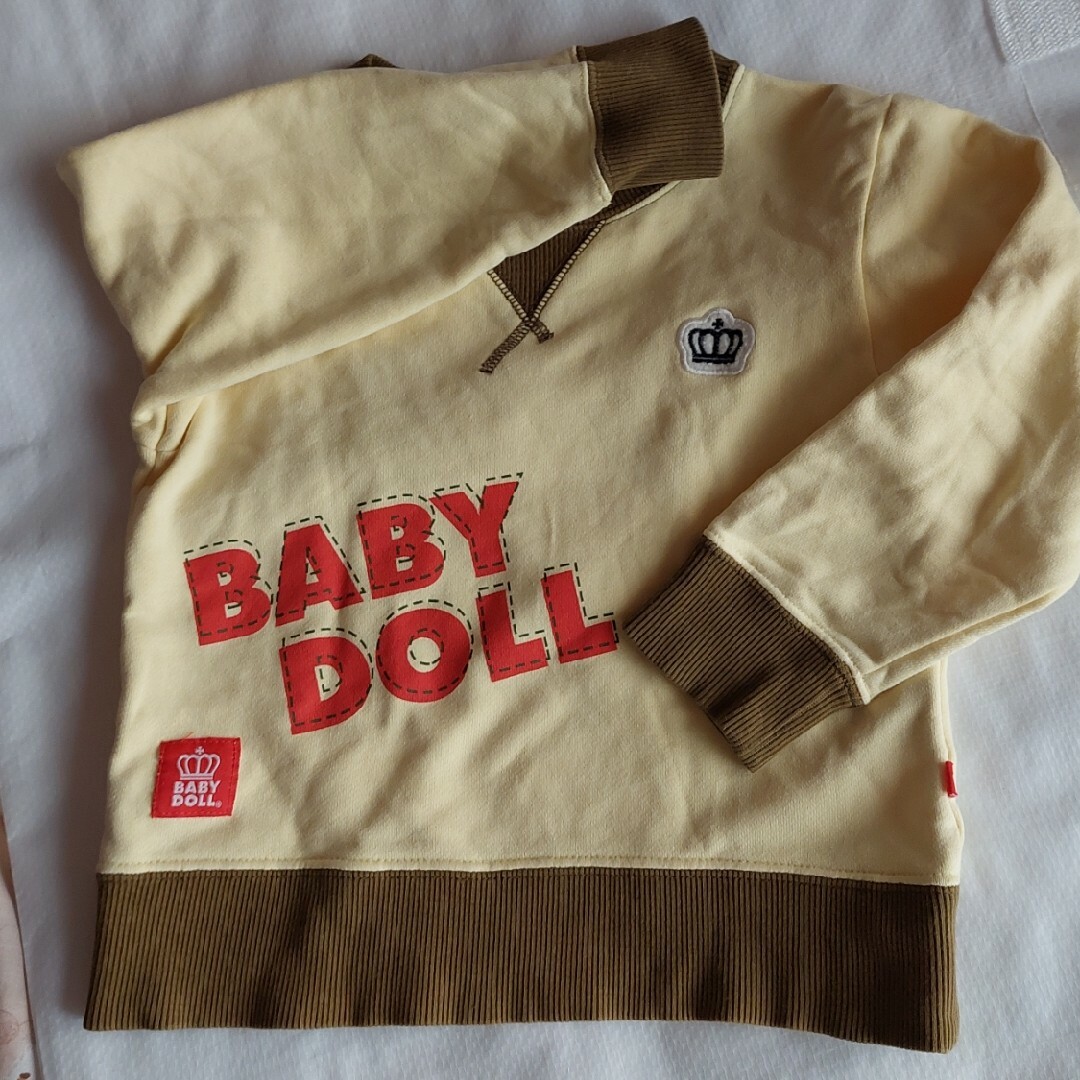 キッズトレーナー＊BABY DOLL キッズ/ベビー/マタニティのキッズ服男の子用(90cm~)(Tシャツ/カットソー)の商品写真