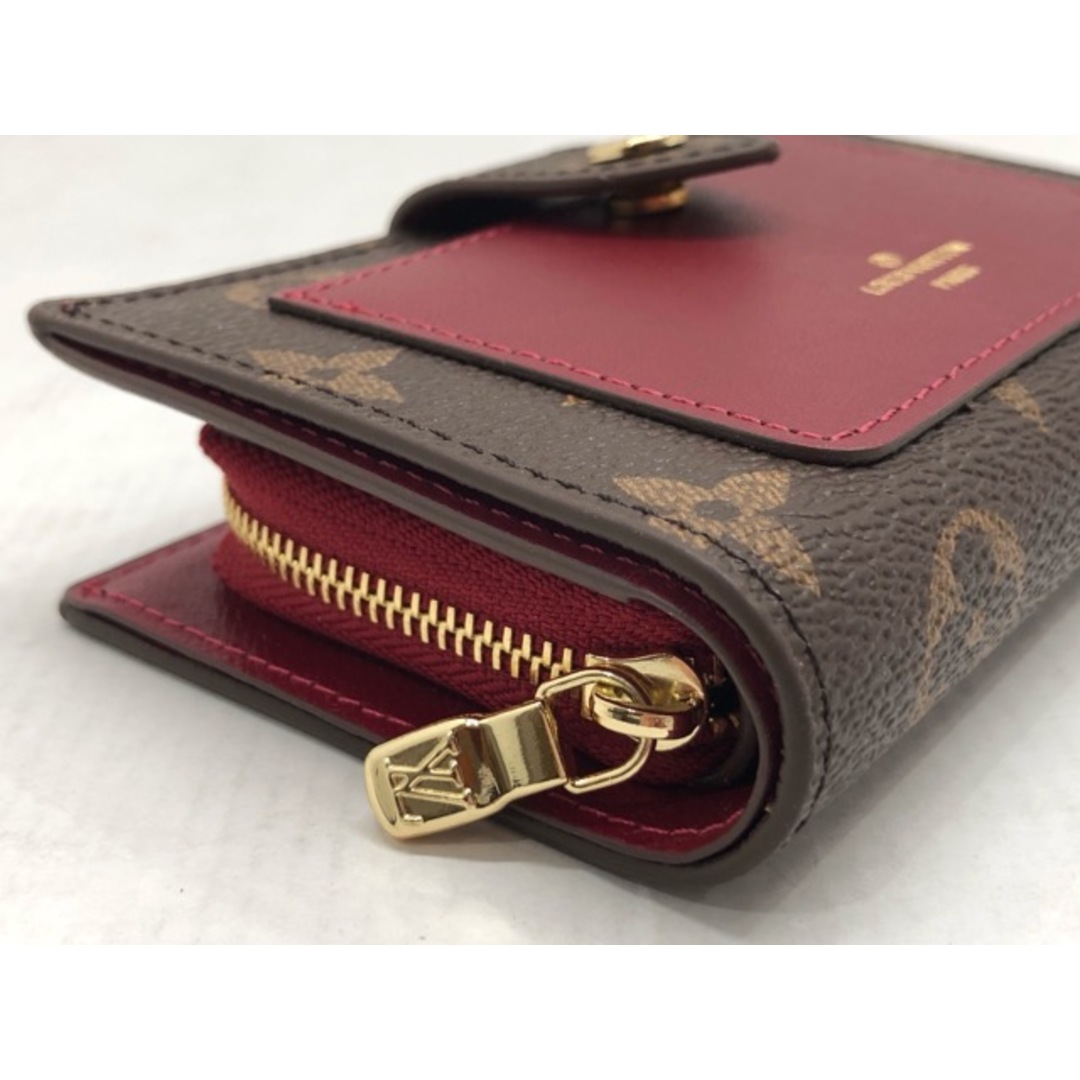 LOUIS VUITTON(ルイヴィトン)のLOUIS VUITTON(ルイヴィトン) ポルトフォイユ ジュリエット 二つ折り財布 モノグラム フューシャ / M69433 【64594-007】 レディースのファッション小物(財布)の商品写真