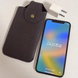 iphone10 iPhone X 64GB スペースグレイ SIMフリー(スマートフォン本体)