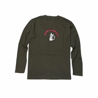 [C&CL] 【 綿100 】 長袖tシャツ メンズ レディース 猫 ゆったり (その他)