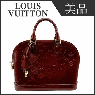 ルイヴィトン(LOUIS VUITTON)のルイヴィトン M91691 ヴェルニ アルマPM ハンドバッグ モノグラム(ハンドバッグ)