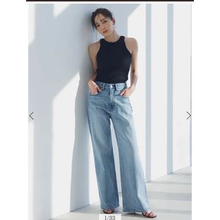 ánuans - anuans  Wide leg denim