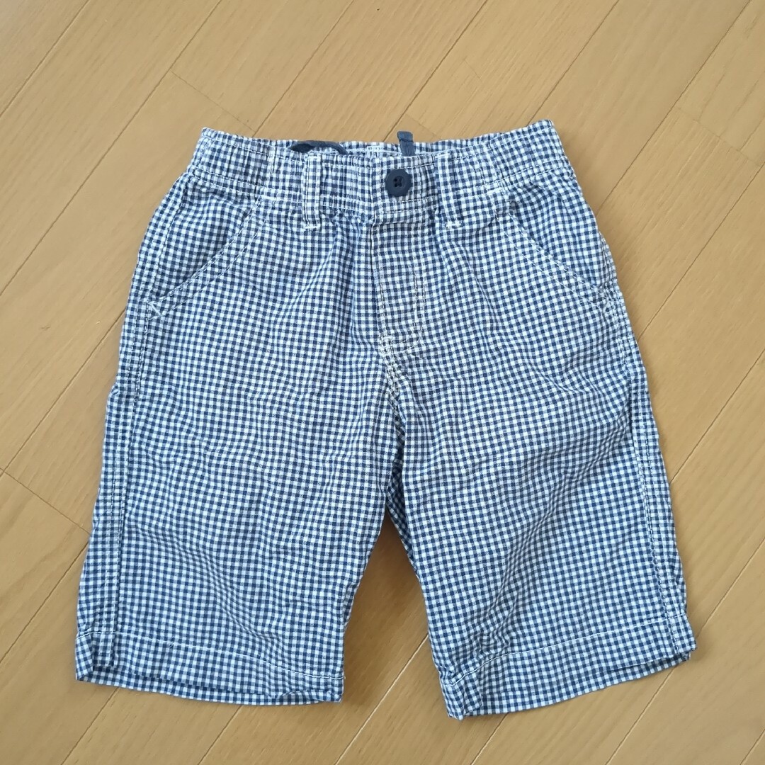 UNIQLO(ユニクロ)のユニクロ　ハーフパンツ　S キッズ/ベビー/マタニティのキッズ服男の子用(90cm~)(パンツ/スパッツ)の商品写真