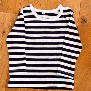 ムジルシリョウヒン(MUJI (無印良品))の￼￼無印良品　長袖カットソー　90サイズ(Tシャツ/カットソー)