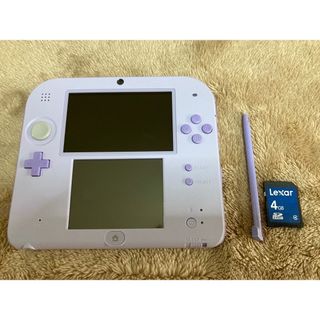 ニンテンドー2DS(ニンテンドー2DS)のNintendo 2DS ラベンダー 本体(携帯用ゲーム機本体)