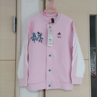 adidas - 新品★アディダス ディズニー  スタジャン ジャンパー  ピンク 120