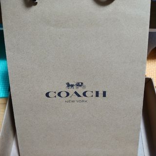 コーチ(COACH)の組み立て式の箱&ショッパー(ショップ袋)