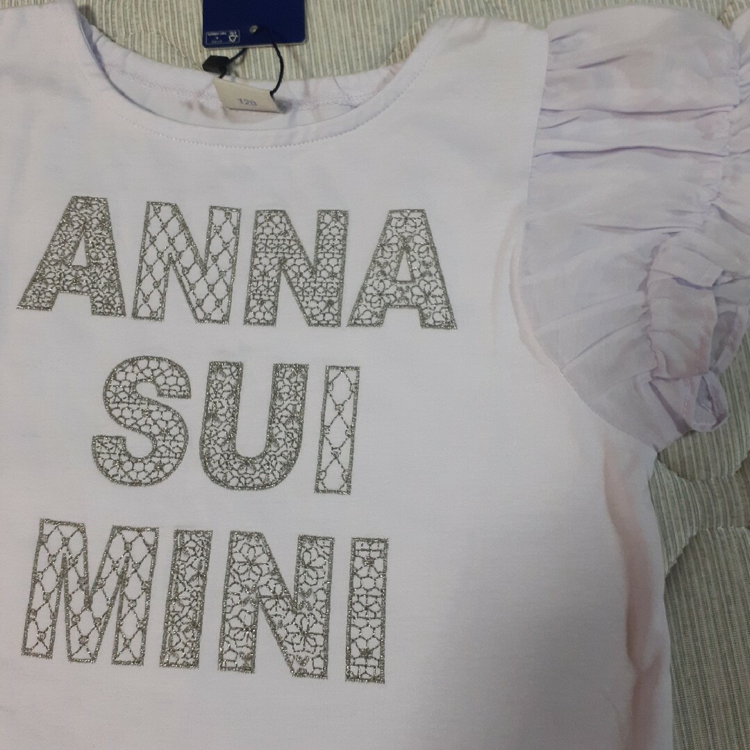 ANNA SUI mini(アナスイミニ)の【新品＆中古.】　アナスイミニ　Tシャツ キッズ/ベビー/マタニティのキッズ服女の子用(90cm~)(Tシャツ/カットソー)の商品写真