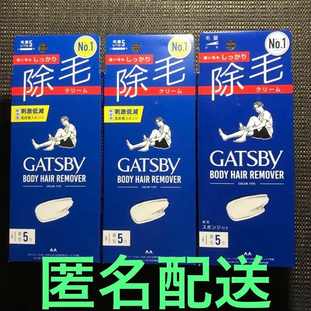 GATSBY(ギャツビー)の新品未使用 GATSBY ギャツビー 除毛フォーム 150ｇ×３個 スポンジ付 コスメ/美容のボディケア(脱毛/除毛剤)の商品写真