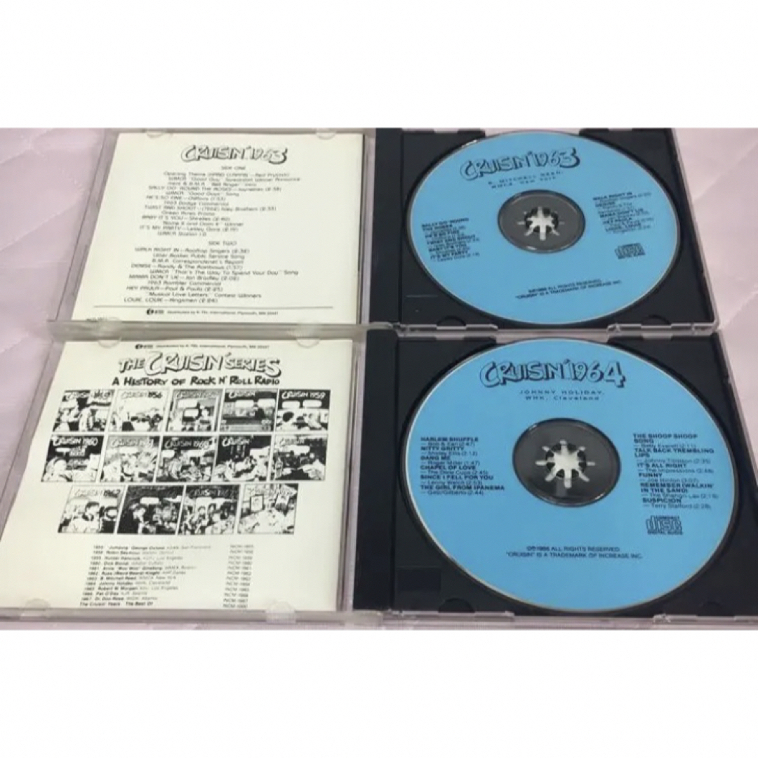 CD CRISUN 1955〜1964 ラジオDJ 10枚 オールディーズ エンタメ/ホビーのCD(ポップス/ロック(洋楽))の商品写真