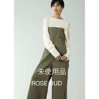 ROSE BUD - 未使用品 ROSE BUD ベア切替えオールインワン