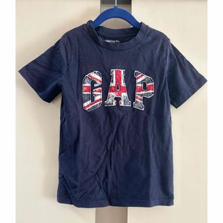 ギャップキッズ(GAP Kids)のGapKids　ギャップ　半袖Tシャツ　120cm ユニオンジャック柄　ロゴ(Tシャツ/カットソー)