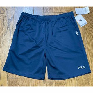 フィラ(FILA)の【送料無料・匿名発送】FILA  フィラ　ハーフパンツ　ネイビー　Lサイズ(ウェア)