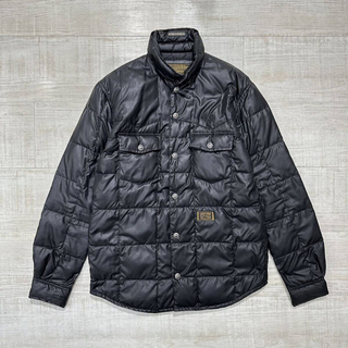 NEIGHBORHOOD - ネイバーフッド バギー ダウン シャツ ジャケット ブラック 系 サイズ S