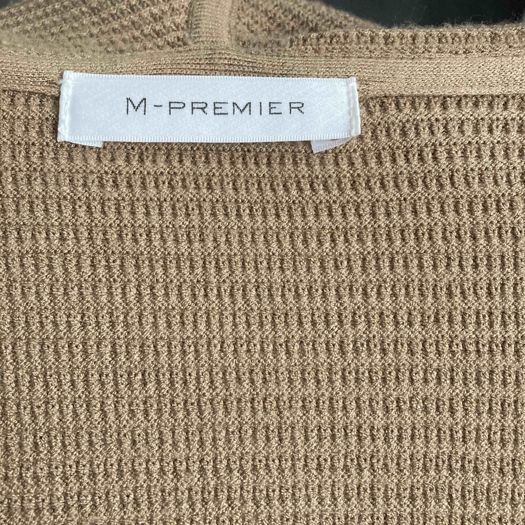 M-premier(エムプルミエ)のエムプルミエ 36 ジップアップパーカー レディースのトップス(パーカー)の商品写真