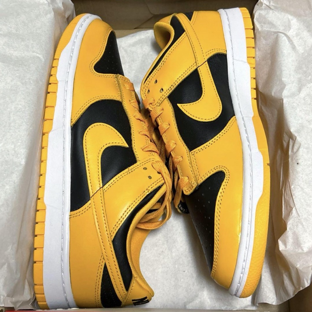 NIKE(ナイキ)のNIKE DUNK LOW RETRO GOLDENROD 28cm IOWA メンズの靴/シューズ(スニーカー)の商品写真