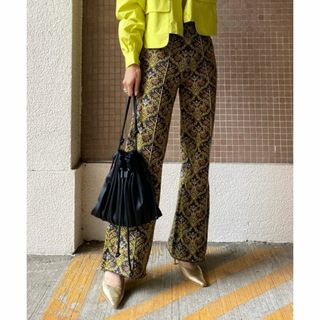 アメリヴィンテージ(Ameri VINTAGE)の着2回 アメリWALLART LIKE JACQUARD KNIT PANTS(カジュアルパンツ)