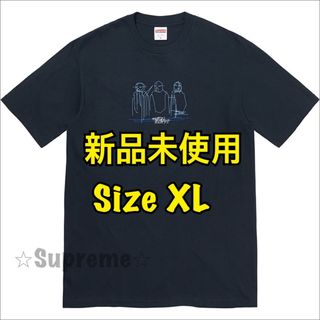 シュプリーム(Supreme)のSupreme Three Kings Tee Navy xl(Tシャツ/カットソー(半袖/袖なし))