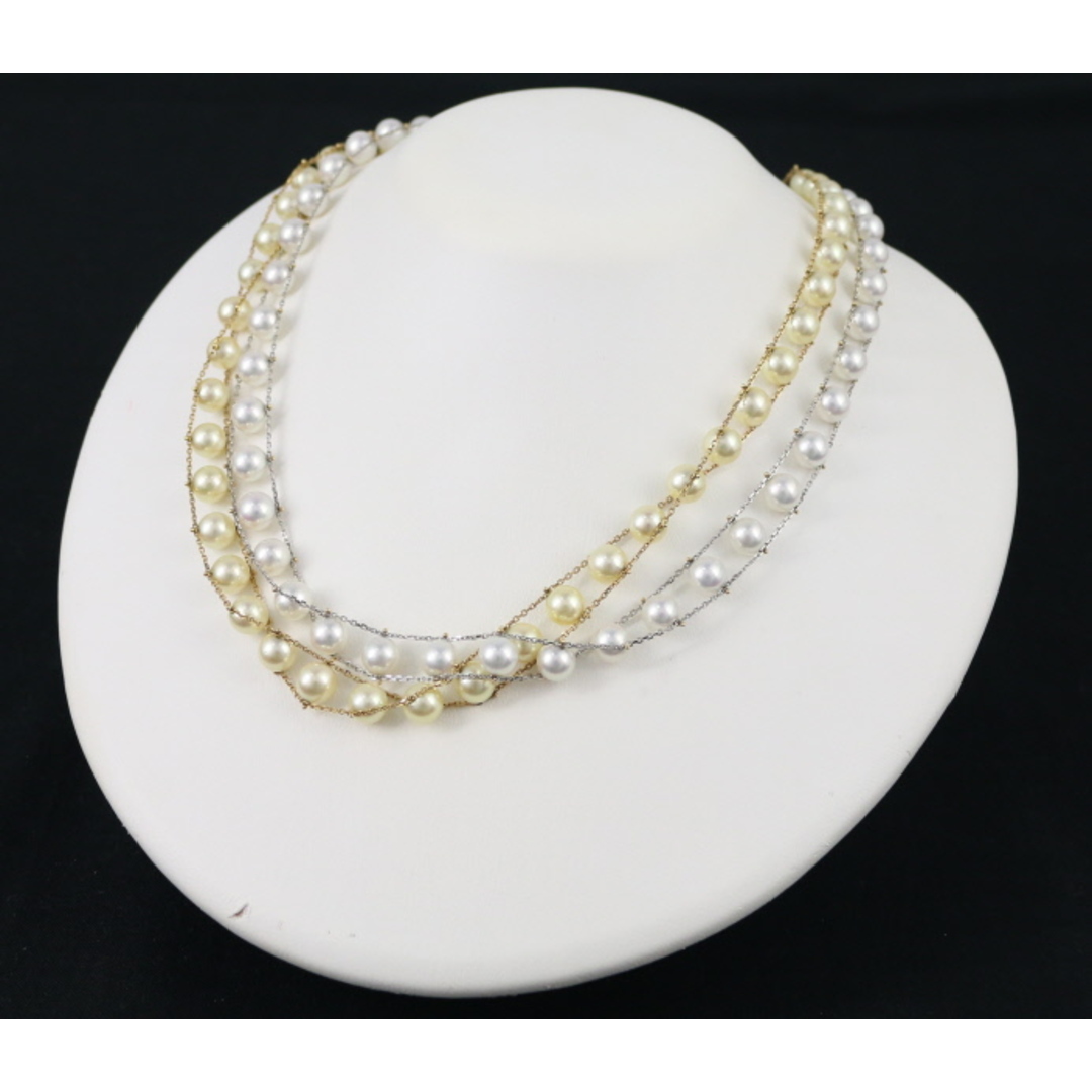 TASAKI - タサキ ネックレス ゴールデンパール アコヤ真珠 7.0 TASAKI - タサキ ネックレス ゴールデンパール アコヤ真珠 7.0