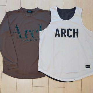 アーチ(Arch)のARCHアーチ Mサイズ　ロンTとリバーシブルタンクのセット(バスケットボール)