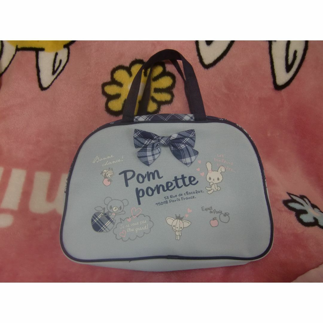 pom ponette(ポンポネット)のポンポネット バッグ 　レッスンバッグ レディースのバッグ(ハンドバッグ)の商品写真
