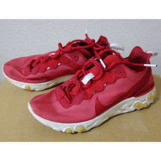 ナイキ(NIKE)の美品 NIKE ナイキ 赤 スニーカー(スニーカー)