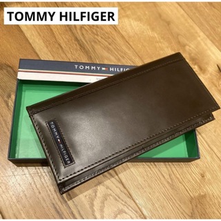 トミーヒルフィガー(TOMMY HILFIGER)のTommy Hilfiger トミーヒルフィガー　長財布　ウォレット　ブラウン(長財布)
