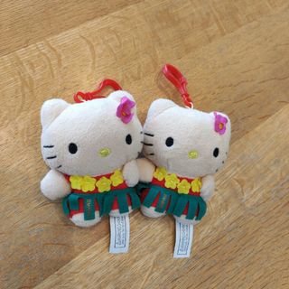 サンリオ(サンリオ)の【中古品】Hawaiiお土産　キティーちゃん2個セット(キャラクターグッズ)