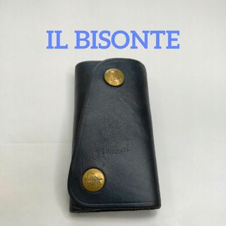 IL BISONTE    キーケース   ネイビー