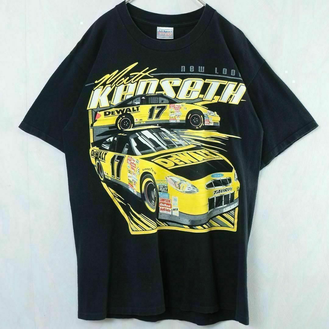 【希少】NASCAR Tシャツ レーシング シングルステッチ プリント 90s メンズのトップス(Tシャツ/カットソー(半袖/袖なし))の商品写真