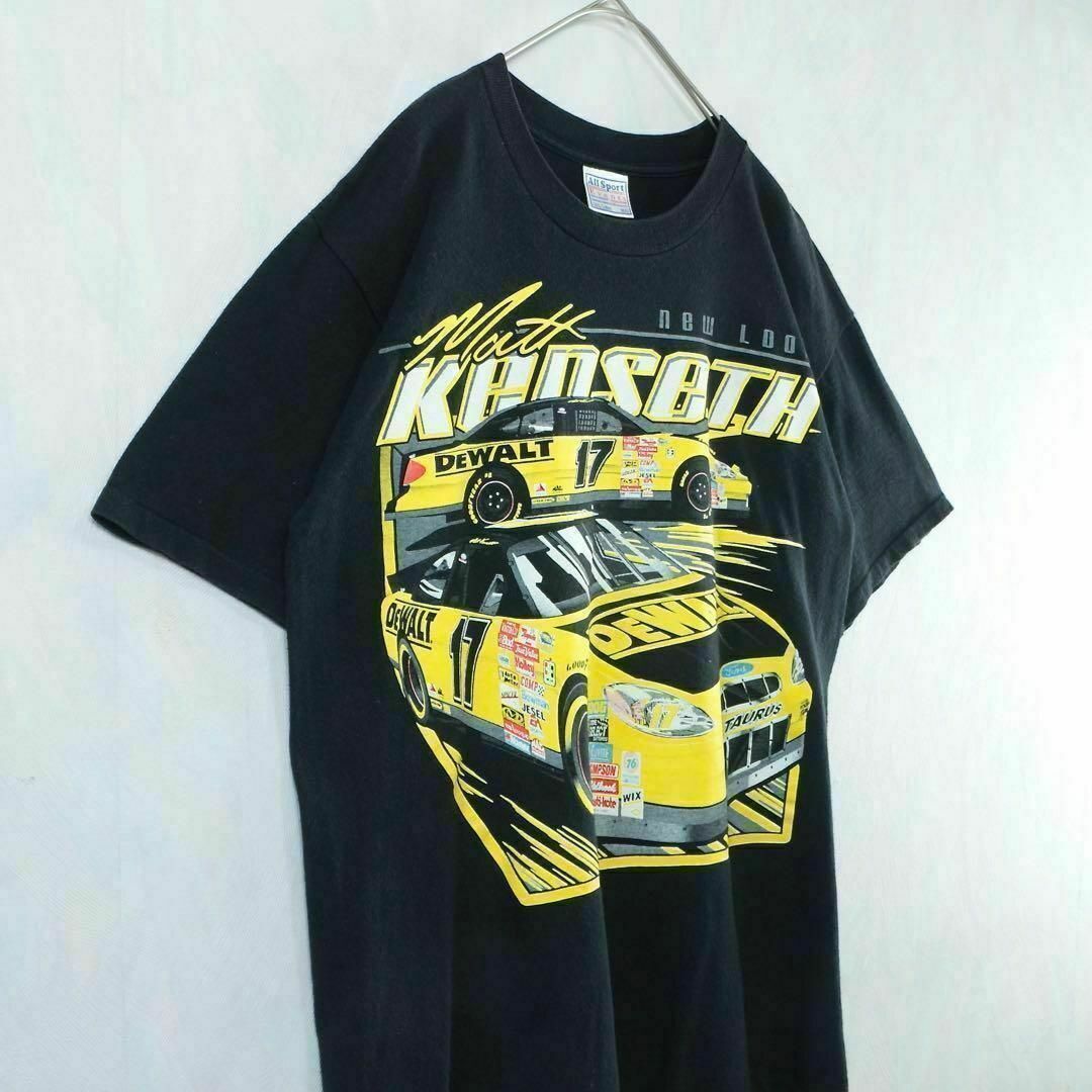 【希少】NASCAR Tシャツ レーシング シングルステッチ プリント 90s メンズのトップス(Tシャツ/カットソー(半袖/袖なし))の商品写真