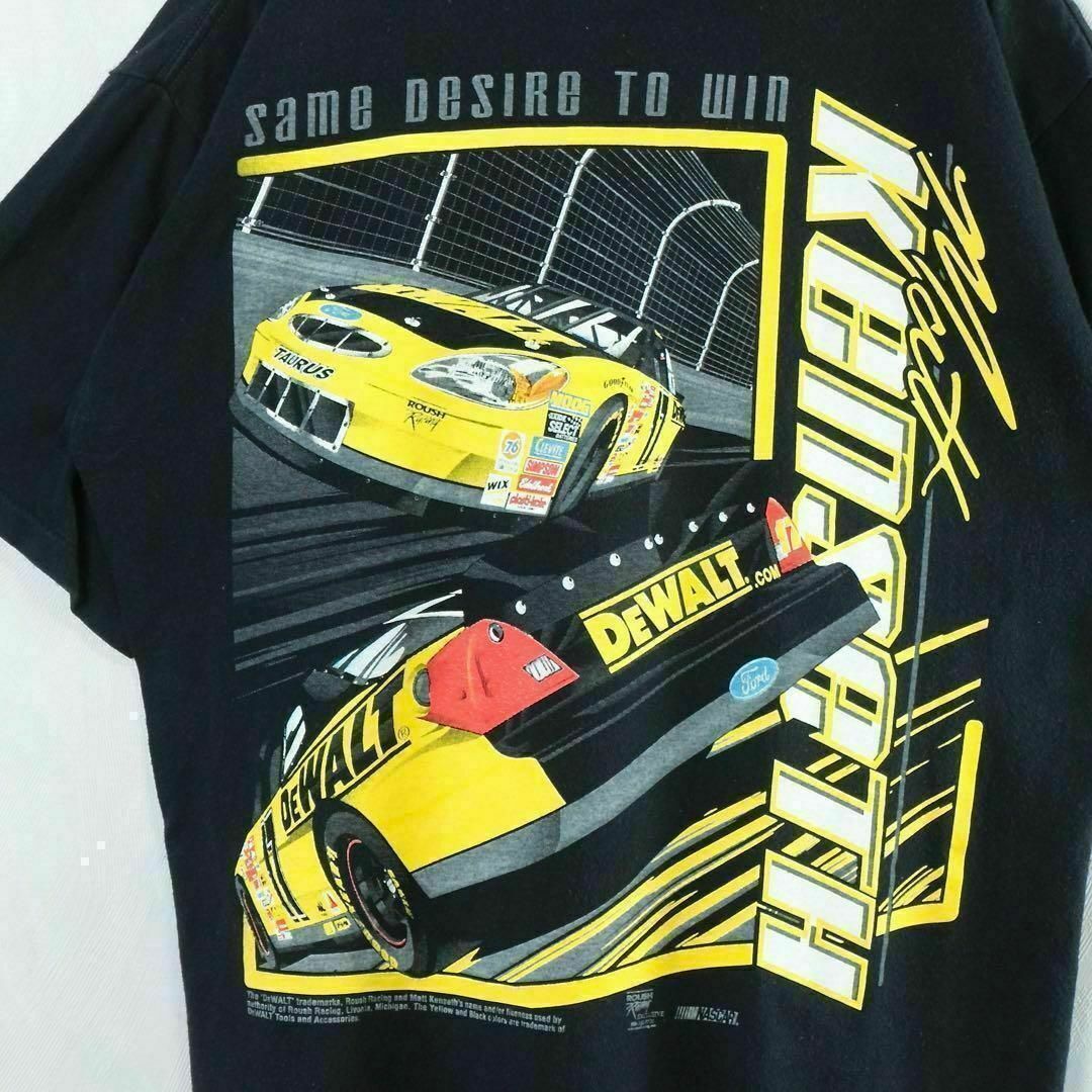 【希少】NASCAR Tシャツ レーシング シングルステッチ プリント 90s メンズのトップス(Tシャツ/カットソー(半袖/袖なし))の商品写真