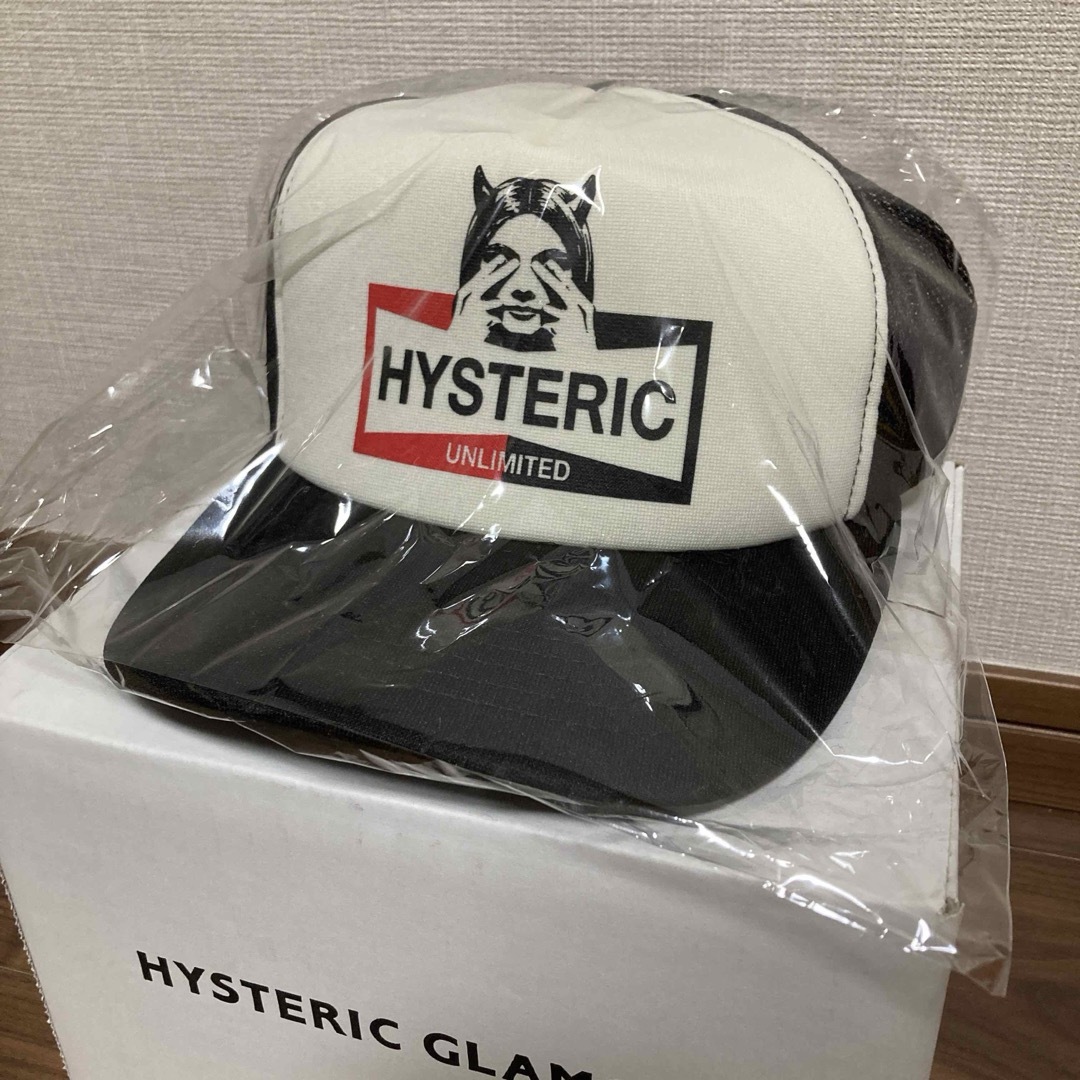 HYSTERIC GLAMOUR(ヒステリックグラマー)の希少！新品未使用★HYSTERIC UNLIMITED メッシュキャップ メンズの帽子(キャップ)の商品写真