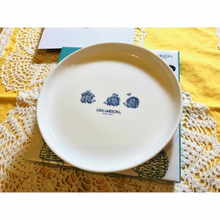 【食器】 リサ・ラーソン 陶製 プレート & 箸置き