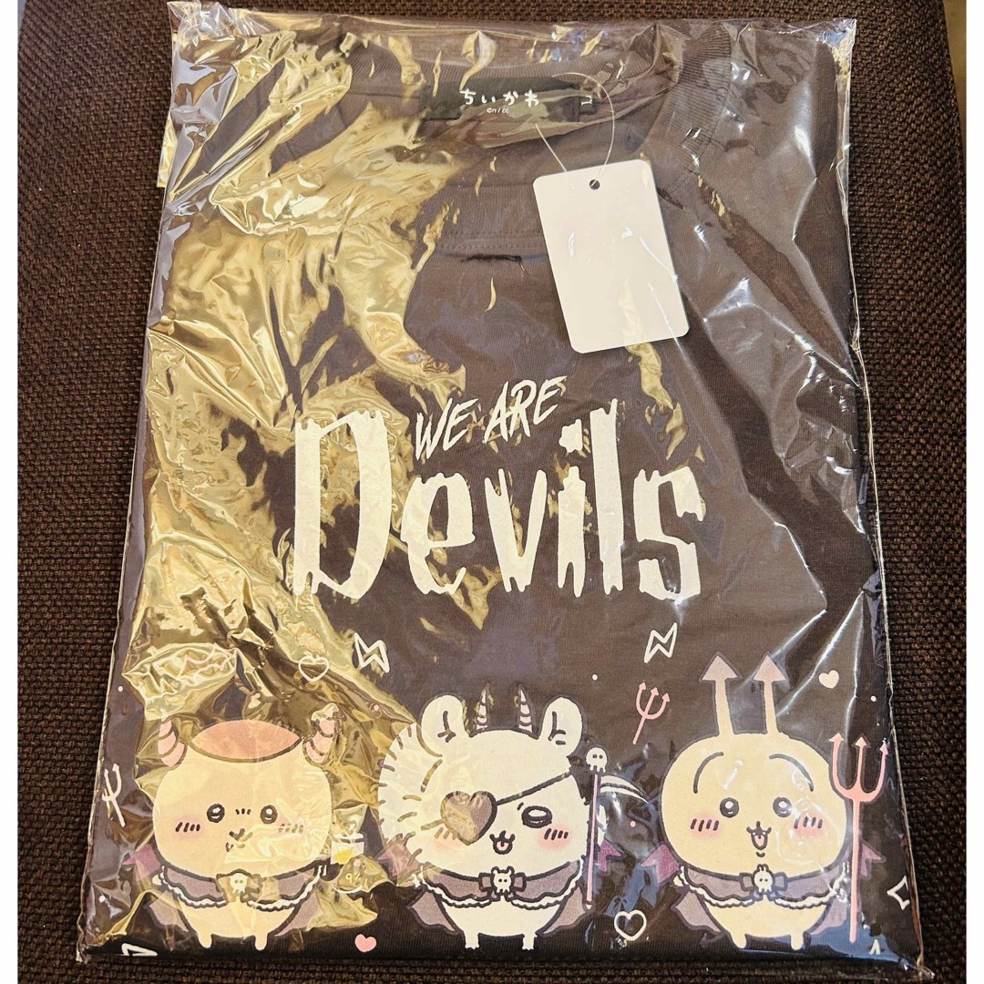 ちいかわ(チイカワ)のちいかわ★てんしとあくま★Tシャツ（L） メンズのトップス(Tシャツ/カットソー(半袖/袖なし))の商品写真