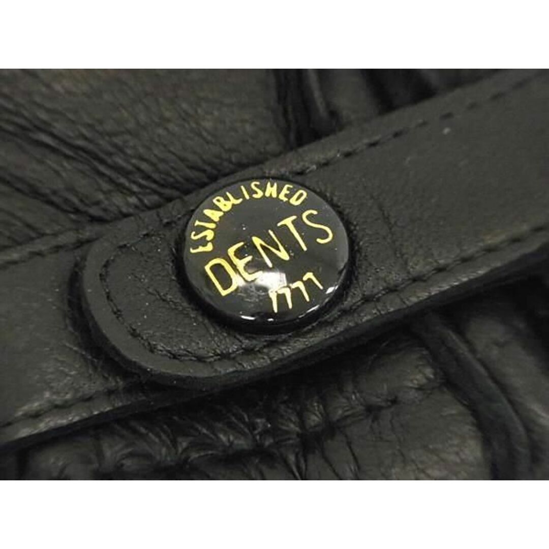 ■新品■未使用■ DENTS デンツ ラムスキン ブローブ 手袋 防寒具 表記サイズ 8 2/1 メンズ ブラック系 AU1152 メンズのファッション小物(手袋)の商品写真