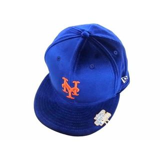 ニューエラー(NEW ERA)の■新品■未使用■ NEWERA ニューエラ WORLD SERIES 1986 ポリエステル クリップ付き キャップ 帽子 サイズ 7 5/8 ブルー系 AU9919(キャップ)