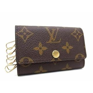 ルイヴィトン(LOUIS VUITTON)の■新品同様■ LOUIS VUITTON ルイヴィトン M60701 モノグラム ミュルティクレ6 6連 キーケース 鍵入れ レディース ブラウン系 AX3747(その他)