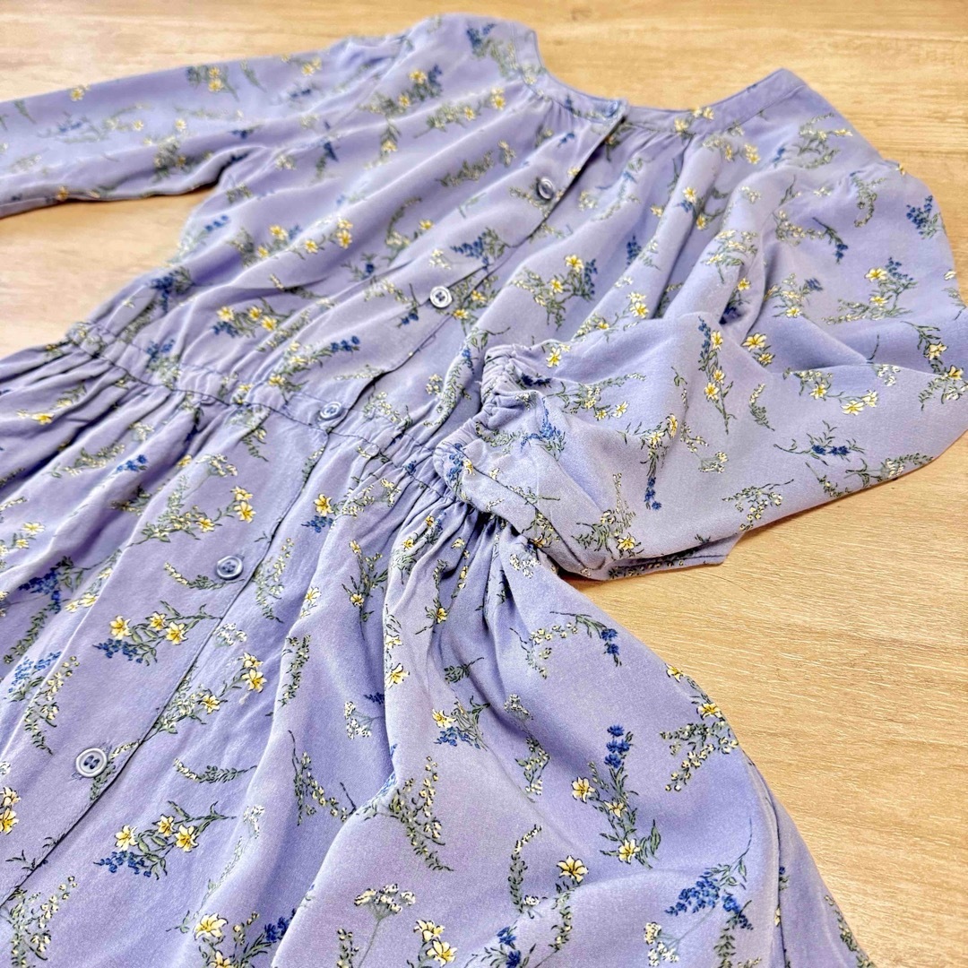 GLOBAL WORK(グローバルワーク)のGLOBAL WORK KIDS 花柄ワンピース 120cm キッズ/ベビー/マタニティのキッズ服女の子用(90cm~)(ワンピース)の商品写真