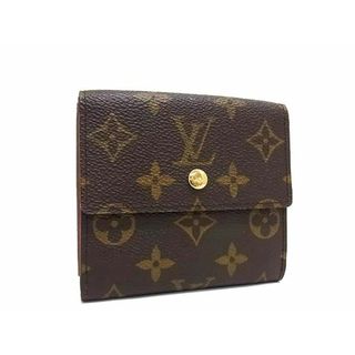 ルイヴィトン(LOUIS VUITTON)の■新品同様■ LOUIS VUITTON ルイヴィトン M61652 モノグラム ポルトモネ ビエ カルトクレディ 三つ折り 財布 ブラウン系 AX3743(財布)