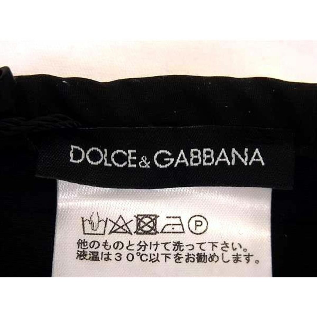 DOLCE&GABBANA(ドルチェアンドガッバーナ)の■新品■未使用■ DOLCE＆GABBANA ドルチェ&amp;ガッバーナ ポプリン ブロケード プリント ポリエステル フェイス マスク ブラック系 BF5641 メンズのファッション小物(その他)の商品写真