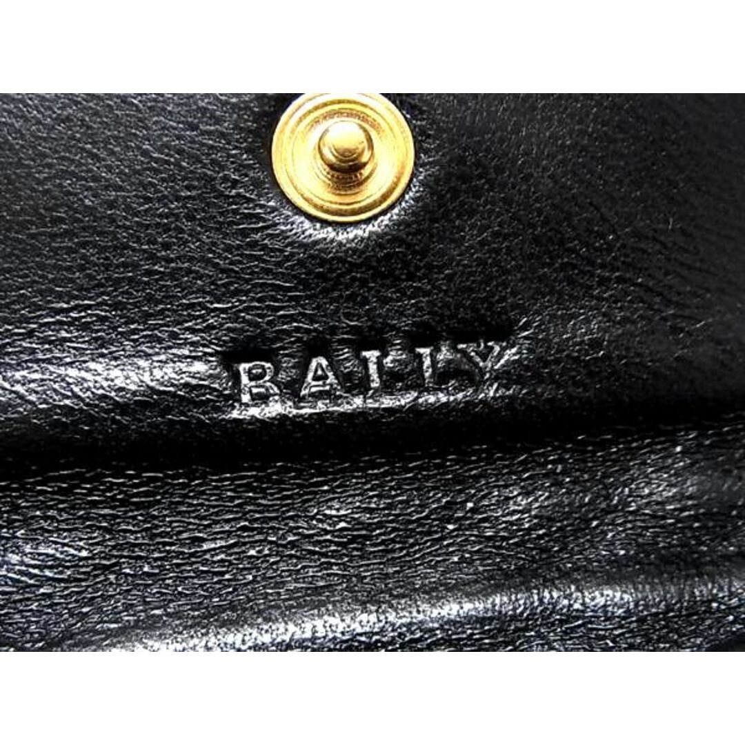 Bally(バリー)の■新品同様■ BALLY バリー レザー キルティング キーホルダー コインケース コインパース 小銭入れ ブラック系 BJ0745 メンズのファッション小物(長財布)の商品写真